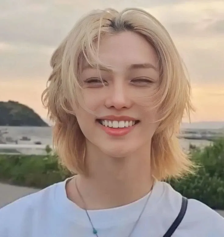 Recent activity shot of Felix (Stray Kids)