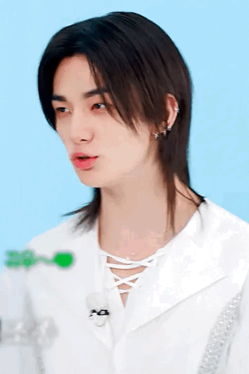 Recent activity shot of Hyunjin (Stray Kids)