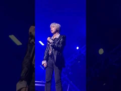 A moment captured by Jeong Sewoon's fan