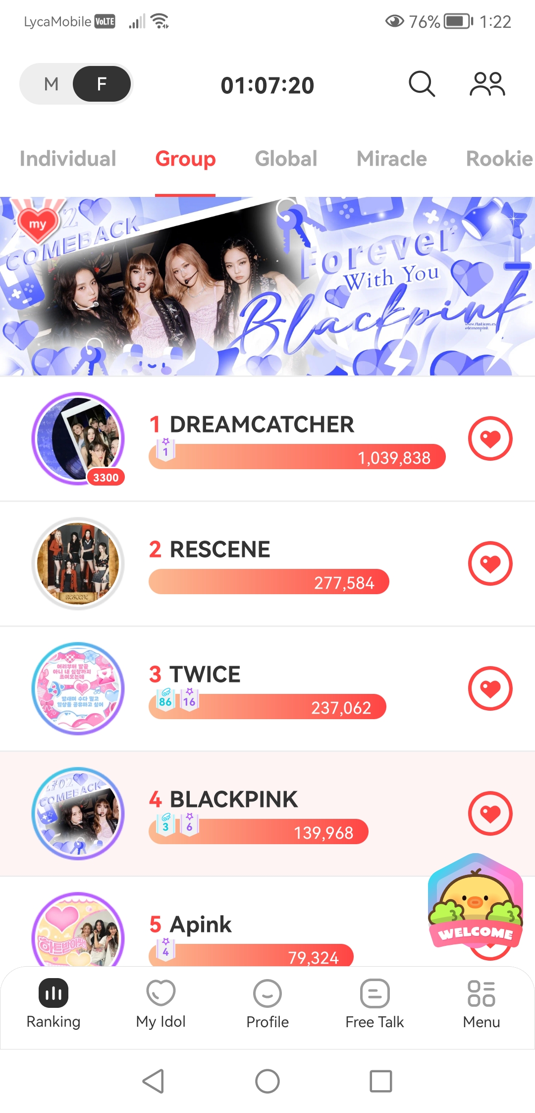 Today's most popular wallpaper in the BLACKPINK community