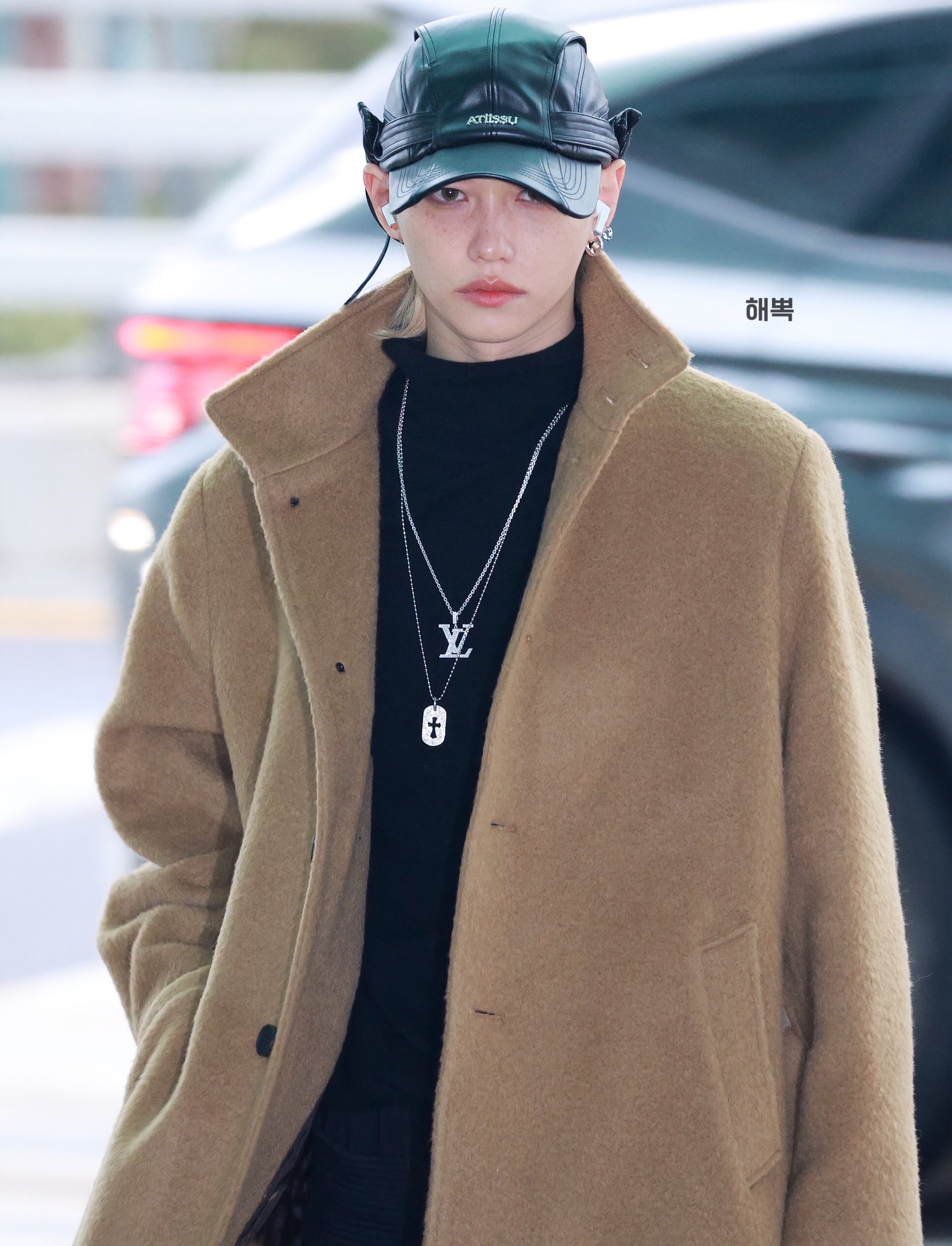 A moment captured by Felix (Stray Kids)'s fan