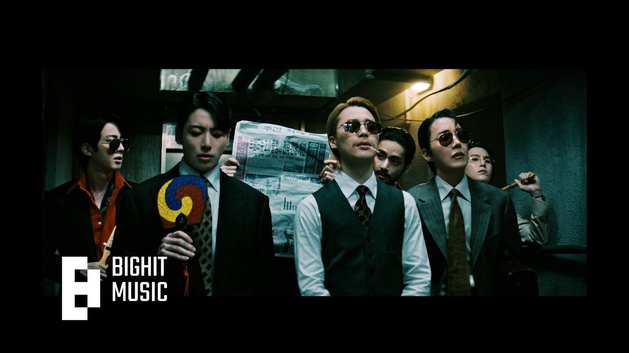 방탄소년단의 비하인드 컷