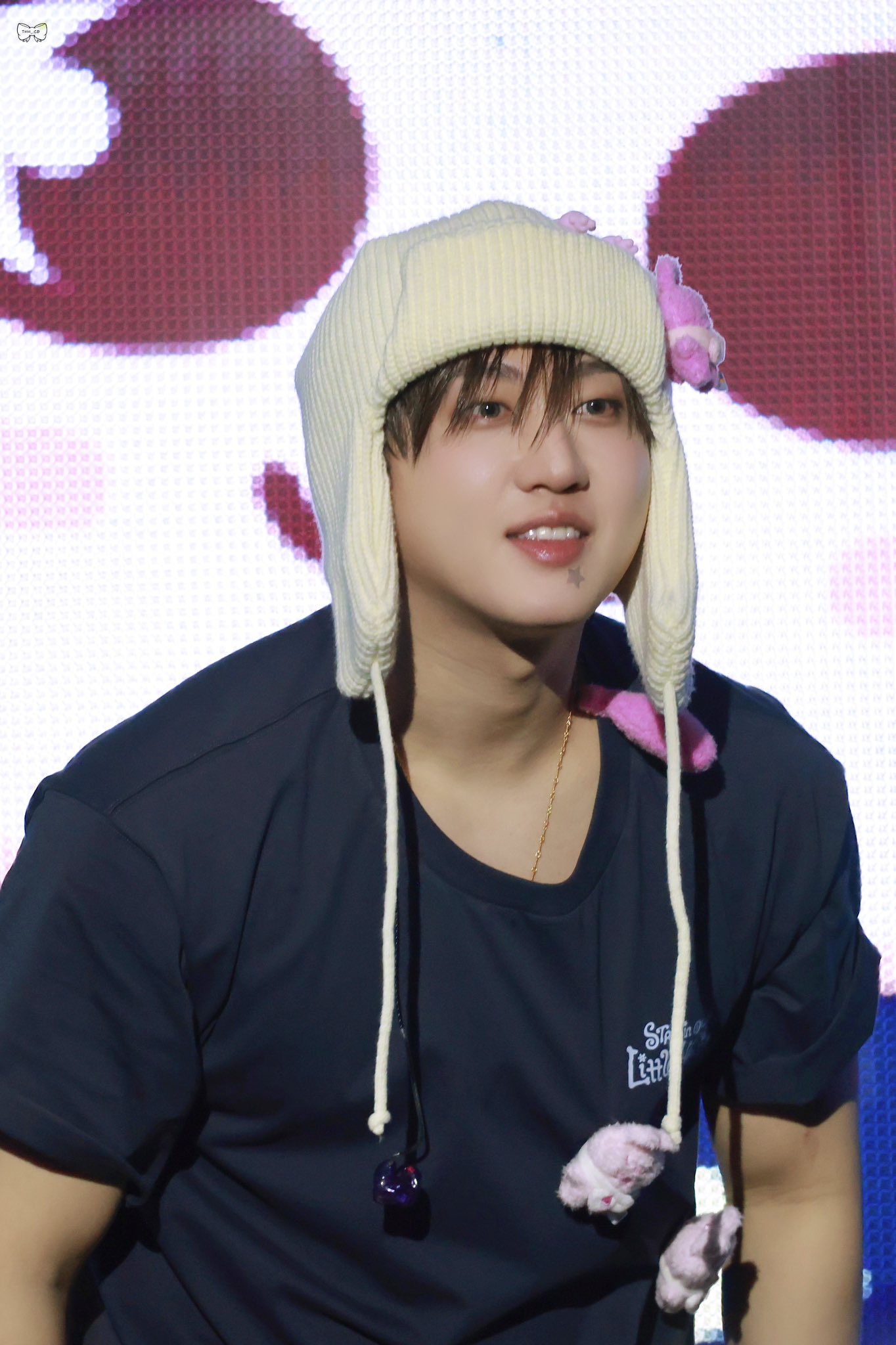 A moment captured by Changbin (Stray Kids)'s fan