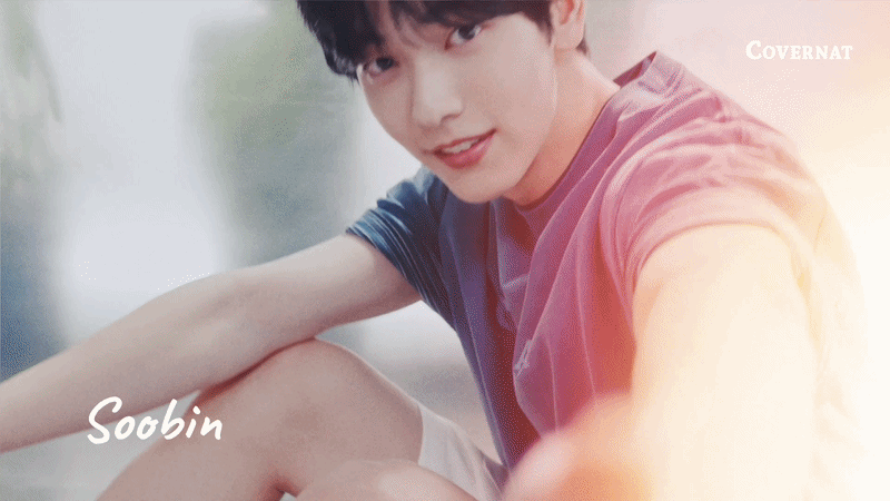 スビン (TOMORROW X TOGETHER)の舞台裏ショット