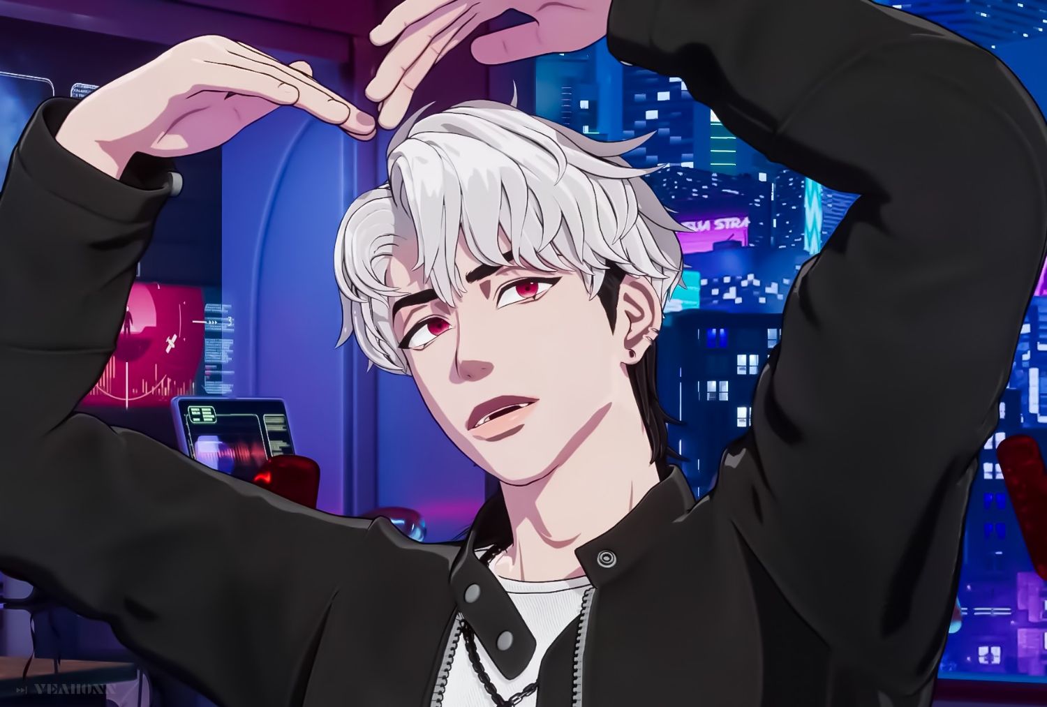 A moment captured by Eunho (PLAVE)'s fan