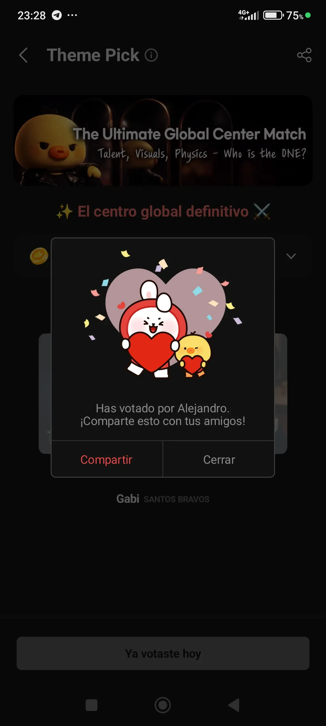 A heartfelt wallpaper shared by Alejandro (SANTOS BRAVOS)'s fans