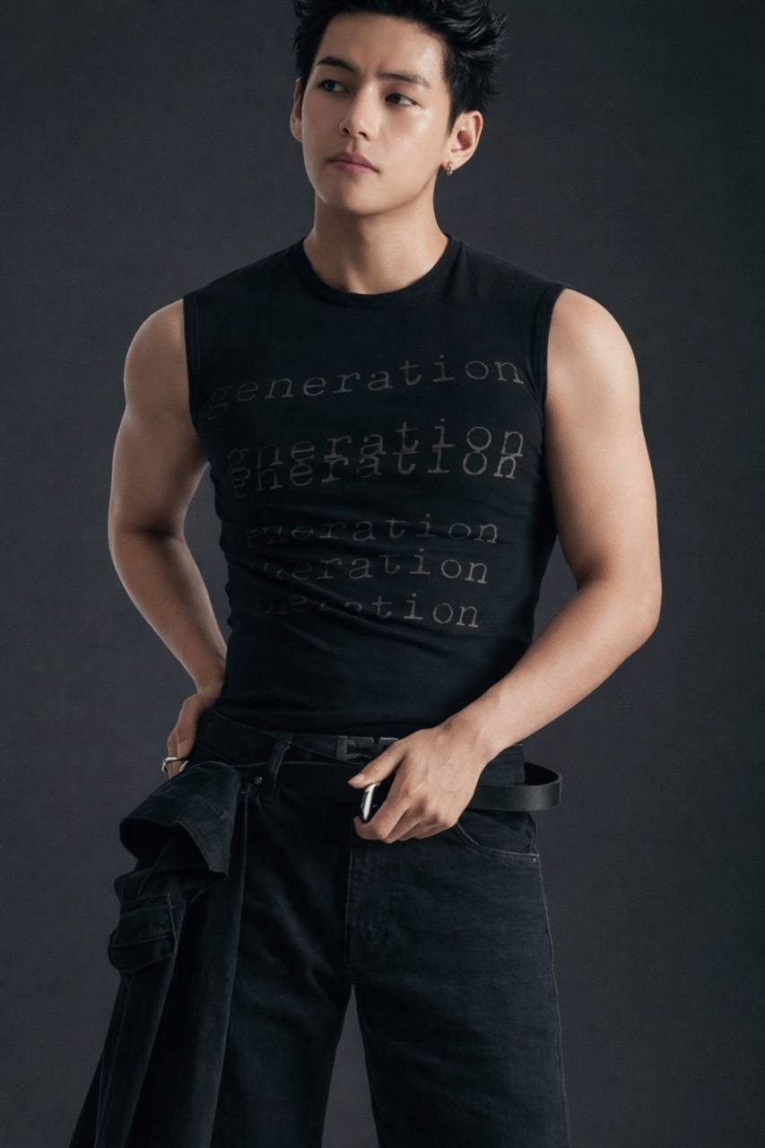 V (BTS)の舞台裏ショット