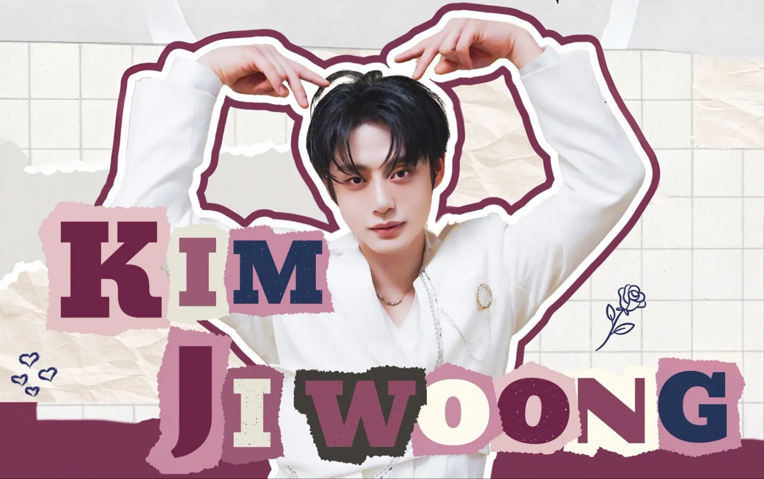 Behind-the-scenes cut of Kim Jiwoong (ZEROBASEONE)