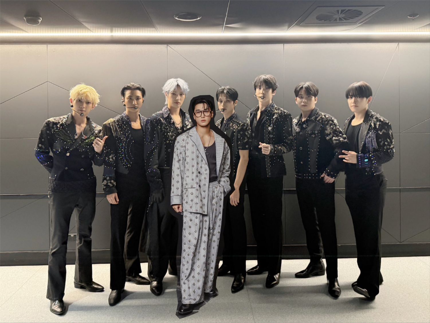 A moment captured by ATEEZ's fan