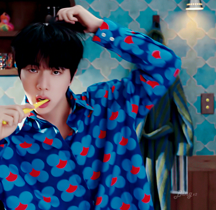 Foto terbaru Jin (BTS)