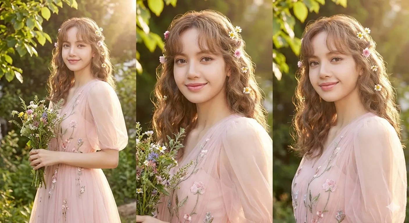 Momen yang diabadikan oleh penggemar Lisa (BLACKPINK)