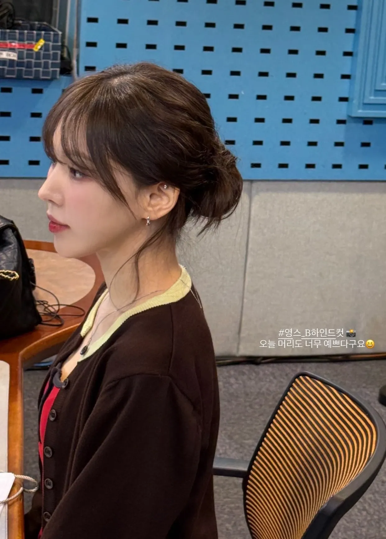 Behind-the-scenes cut of Wendy (Red Velvet)