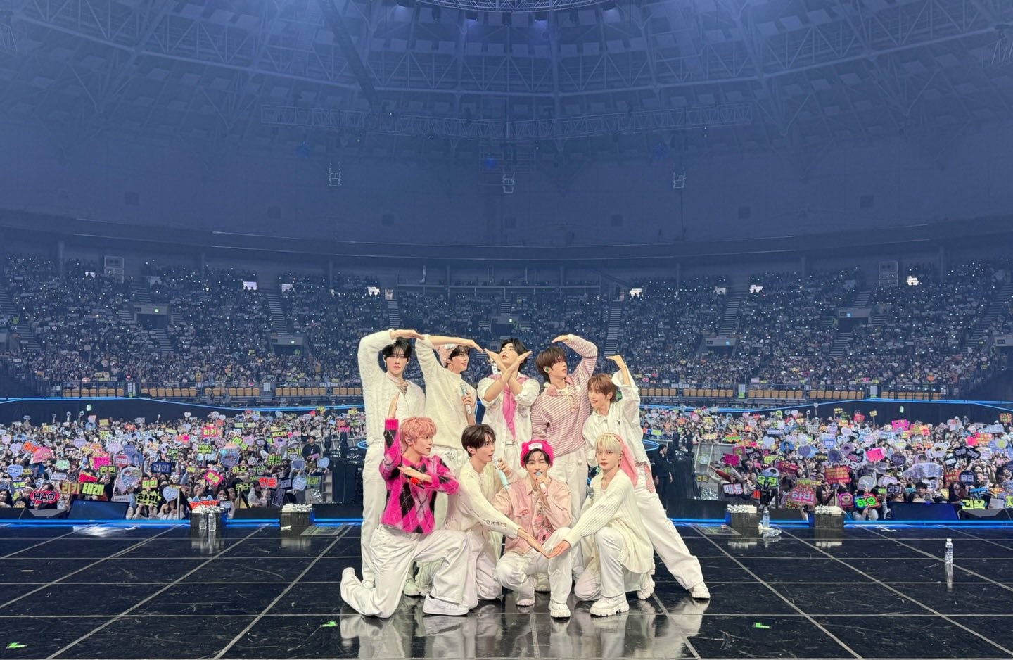 A moment captured by ZEROBASEONE's fan