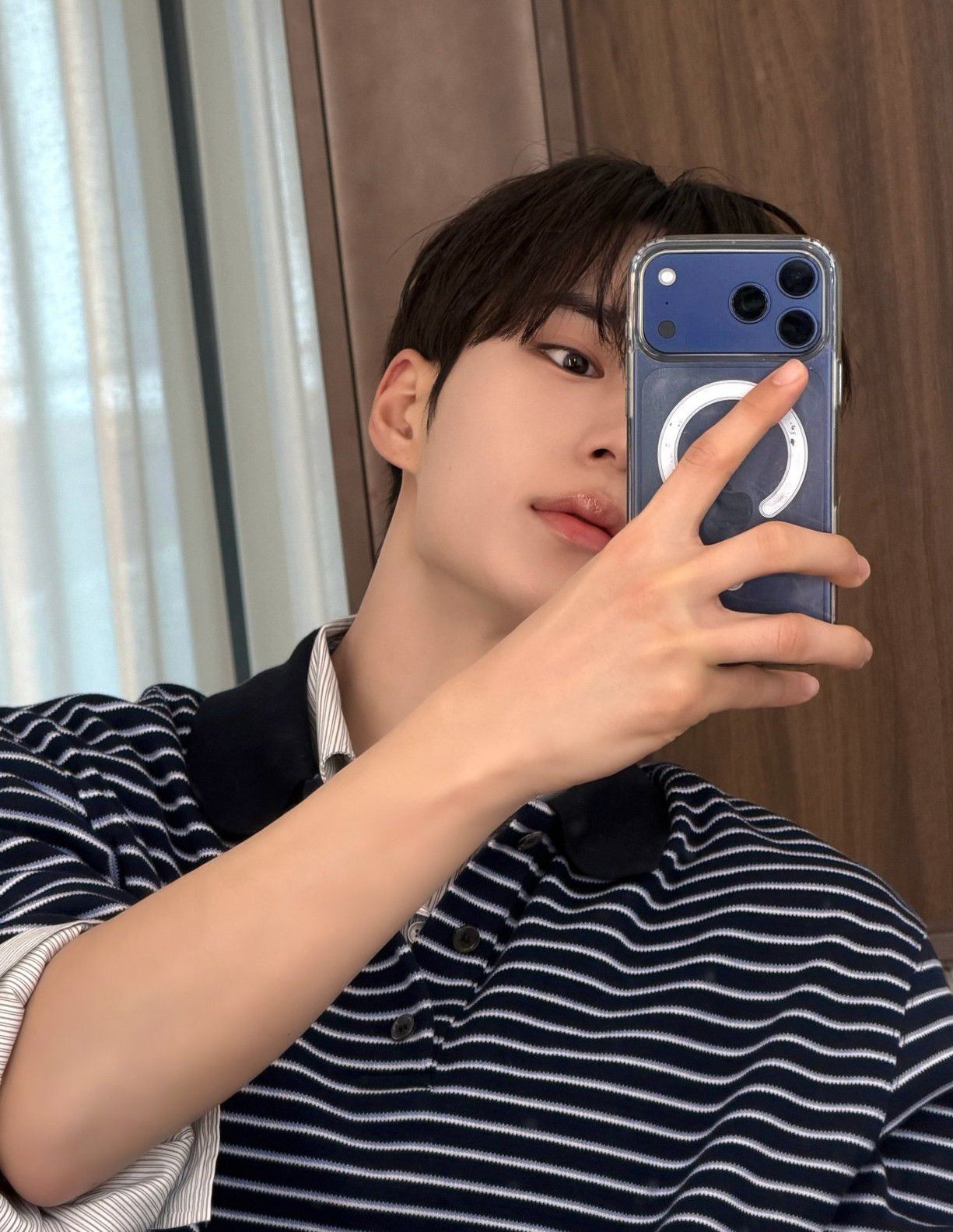 Recent activity shot of Kim Junseo (ALPHA DRIVE ONE)