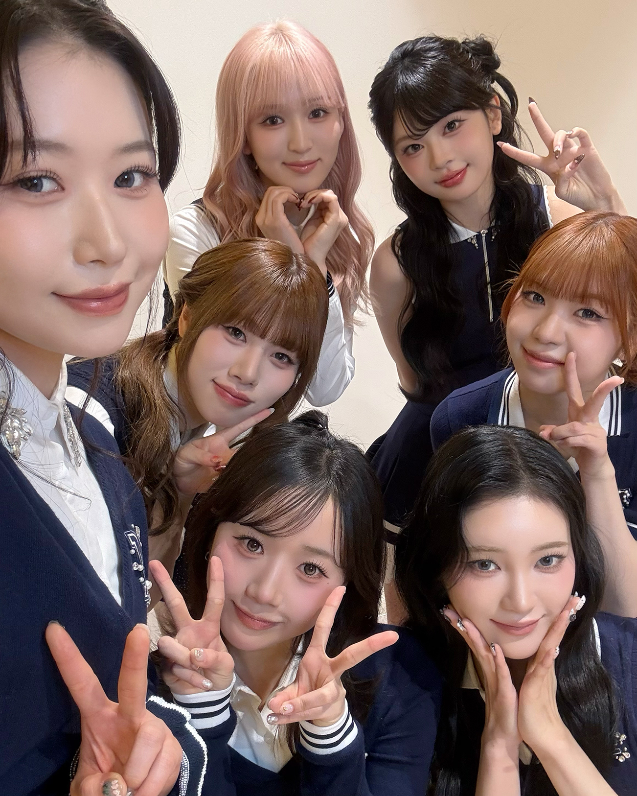 Recent activity shot of Kasahara Momona (ME:I)