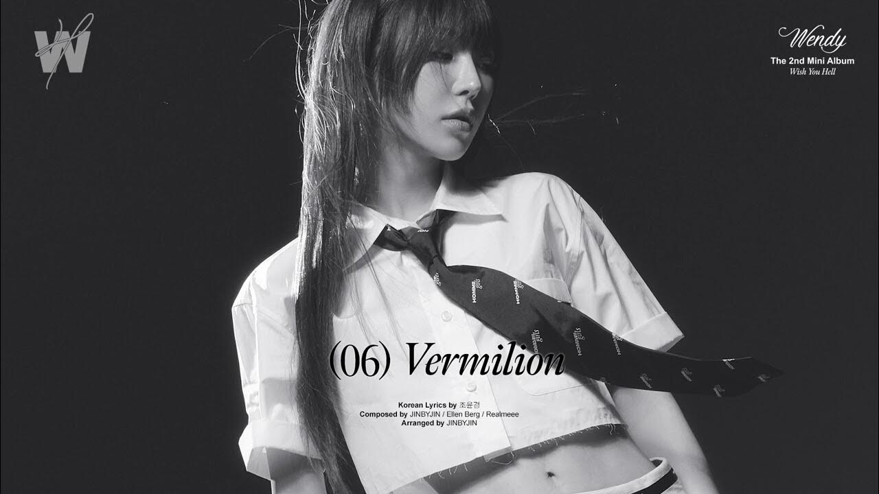 Behind-the-scenes cut of Wendy (Red Velvet)