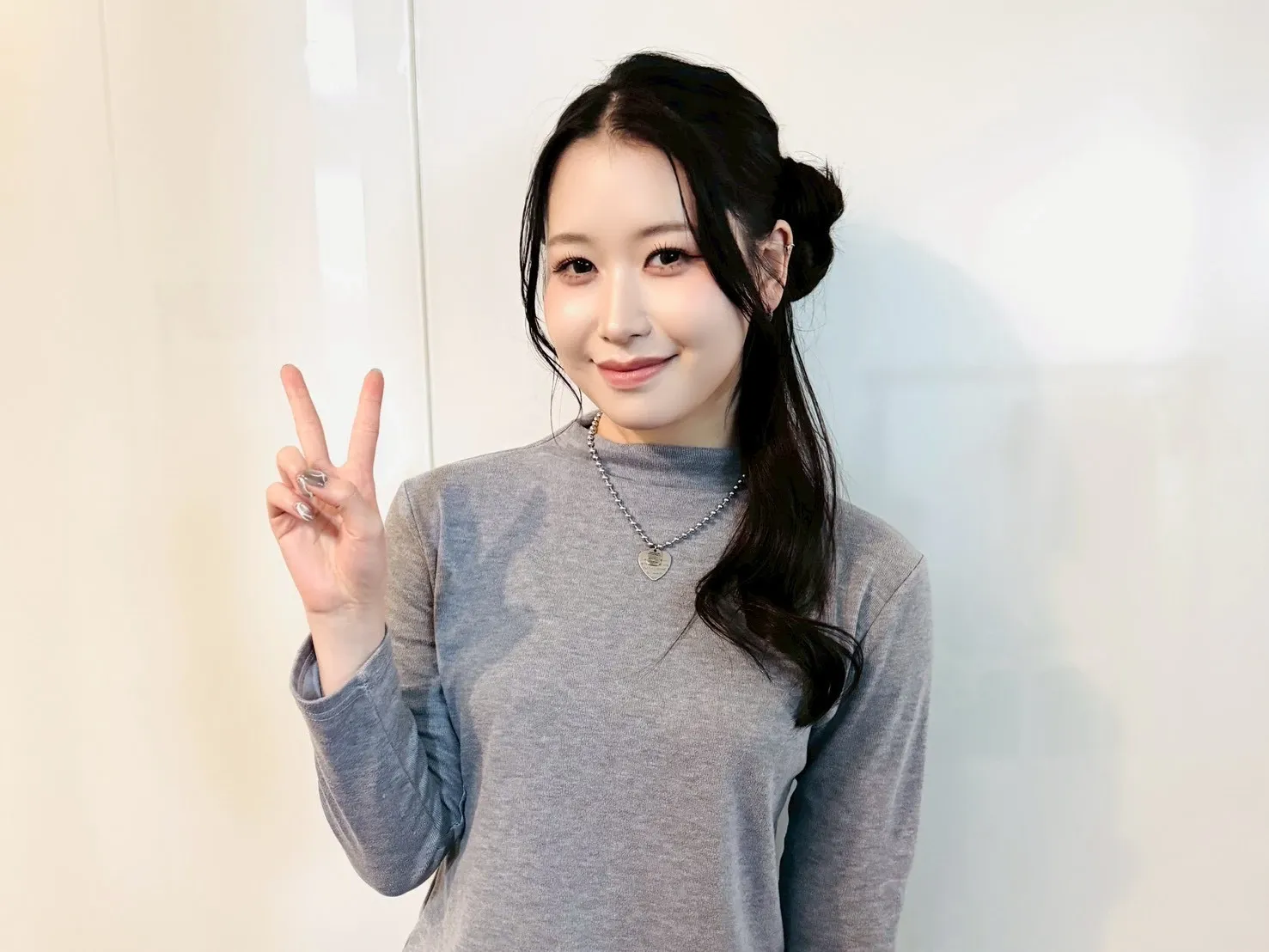 A moment captured by Kasahara Momona (ME:I)'s fan