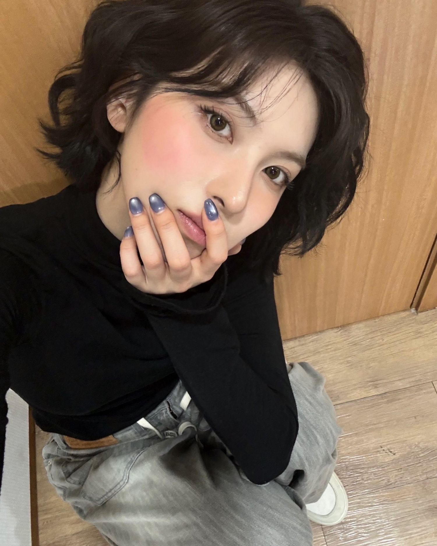 A moment captured by NMIXX's fan