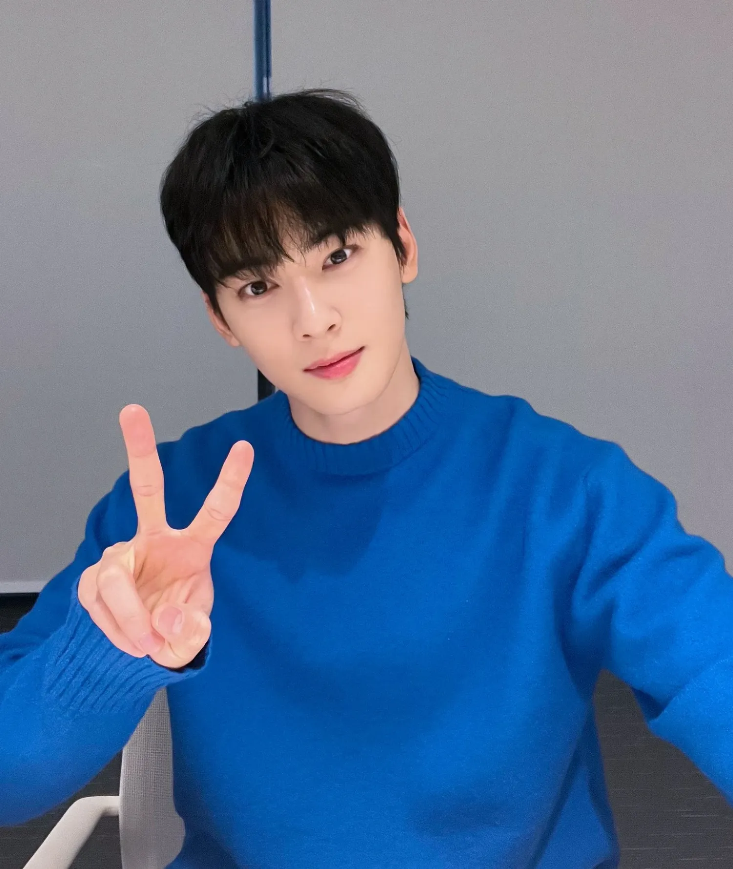 A moment captured by Eunwoo (ASTRO)'s fan