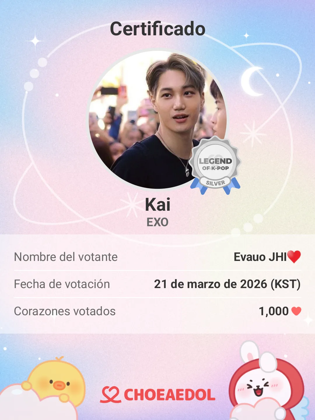 Potret di balik layar Kai (EXO)