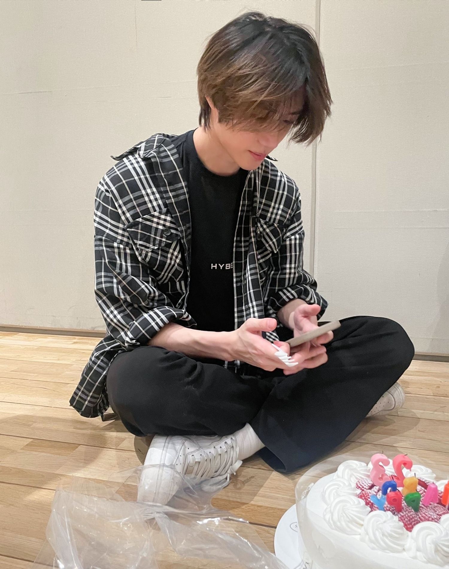 Recent activity shot of Beomgyu (TOMORROW X TOGETHER)