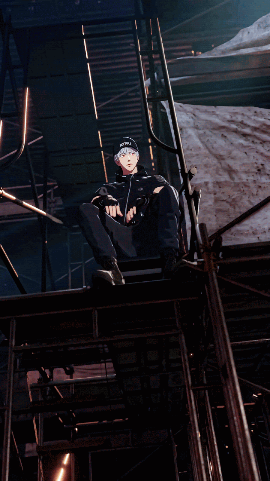 Behind-the-scenes cut of Eunho (PLAVE)