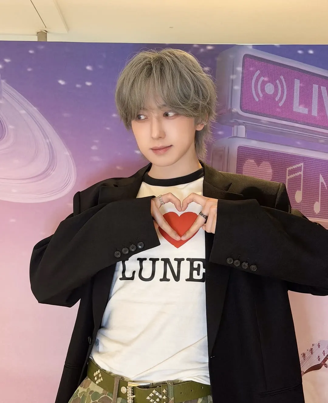 A moment captured by Fuma (&TEAM)'s fan