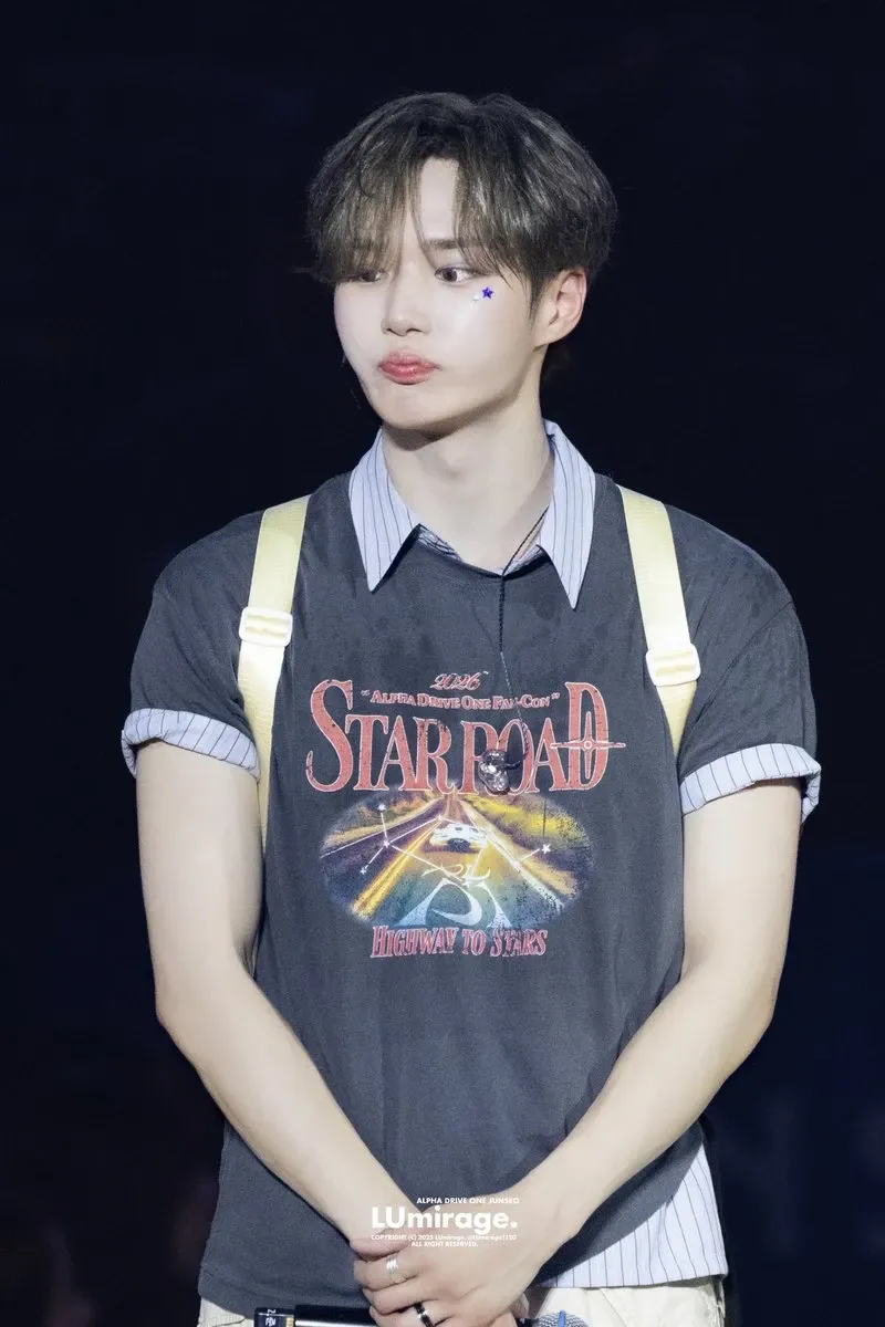 Recent activity shot of Kim Junseo (ALPHA DRIVE ONE)
