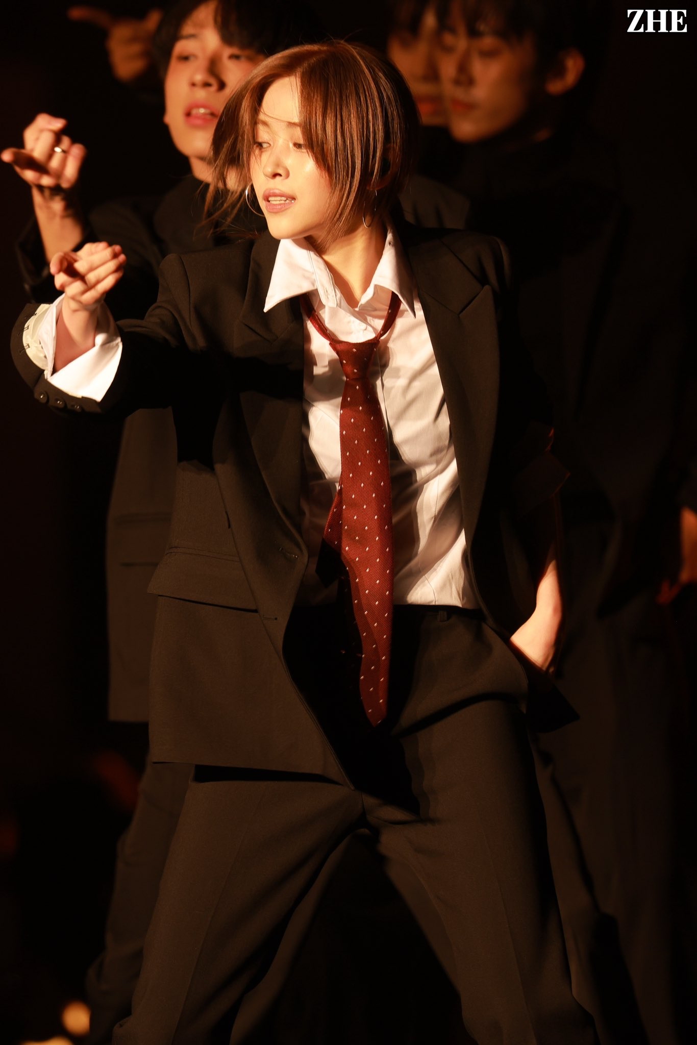 A moment captured by Ryujin (ITZY)'s fan