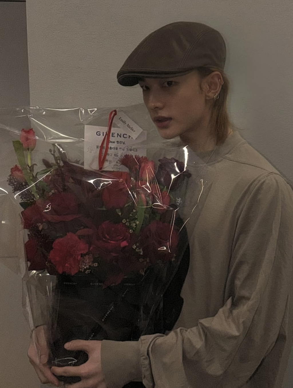 Behind-the-scenes cut of Hyunjin (Stray Kids)