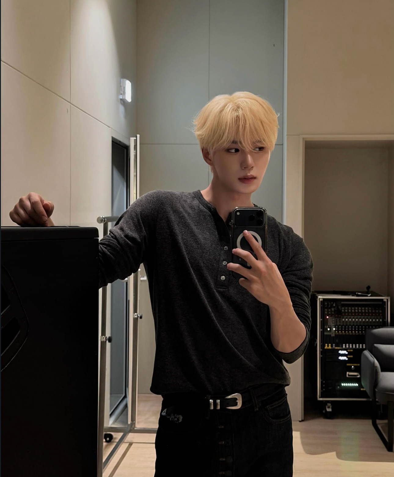 A moment captured by Kim Junseo (ALPHA DRIVE ONE)'s fan