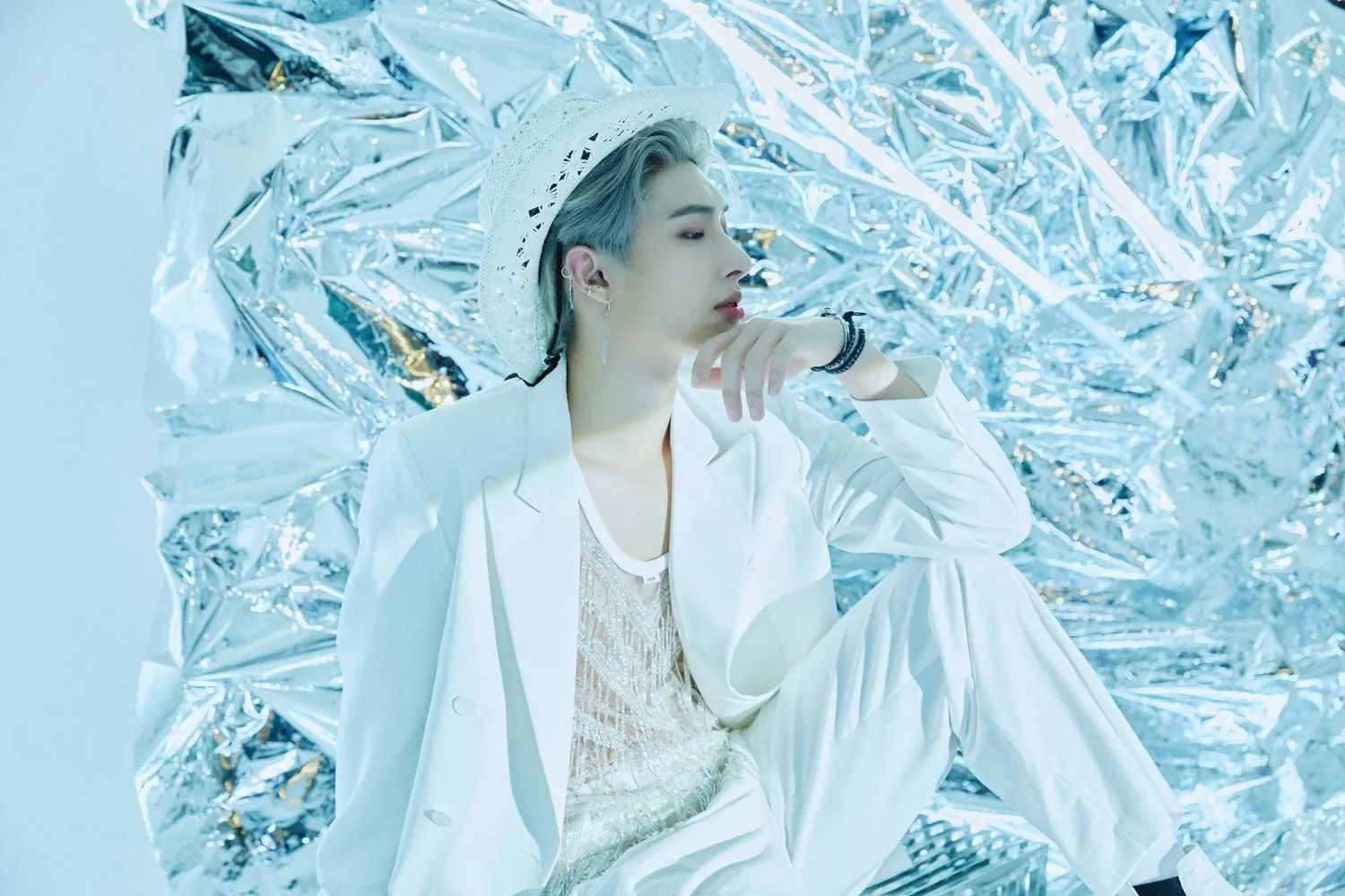 Behind-the-scenes cut of Mingi (ATEEZ)