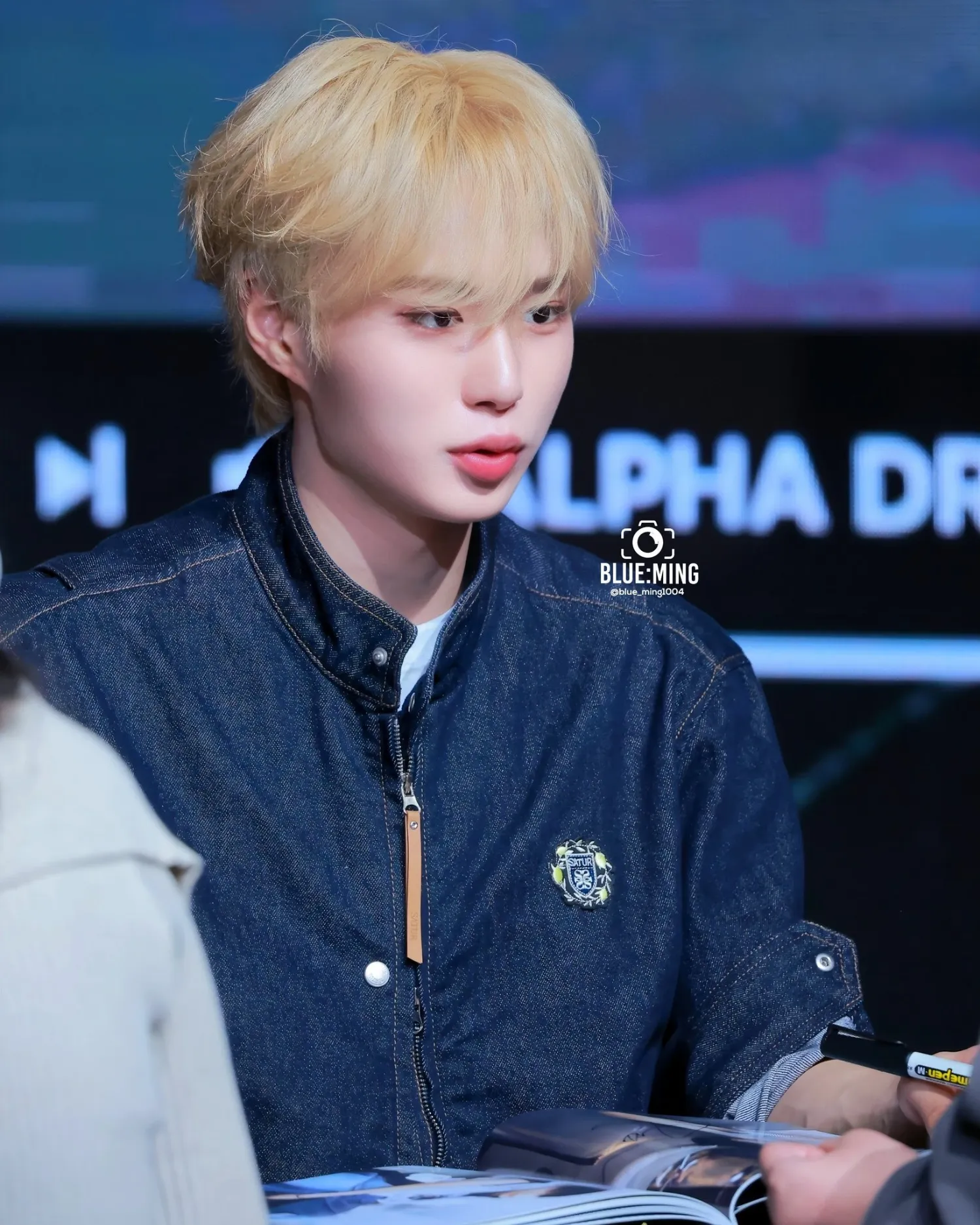 Recent activity shot of Kim Junseo (ALPHA DRIVE ONE)