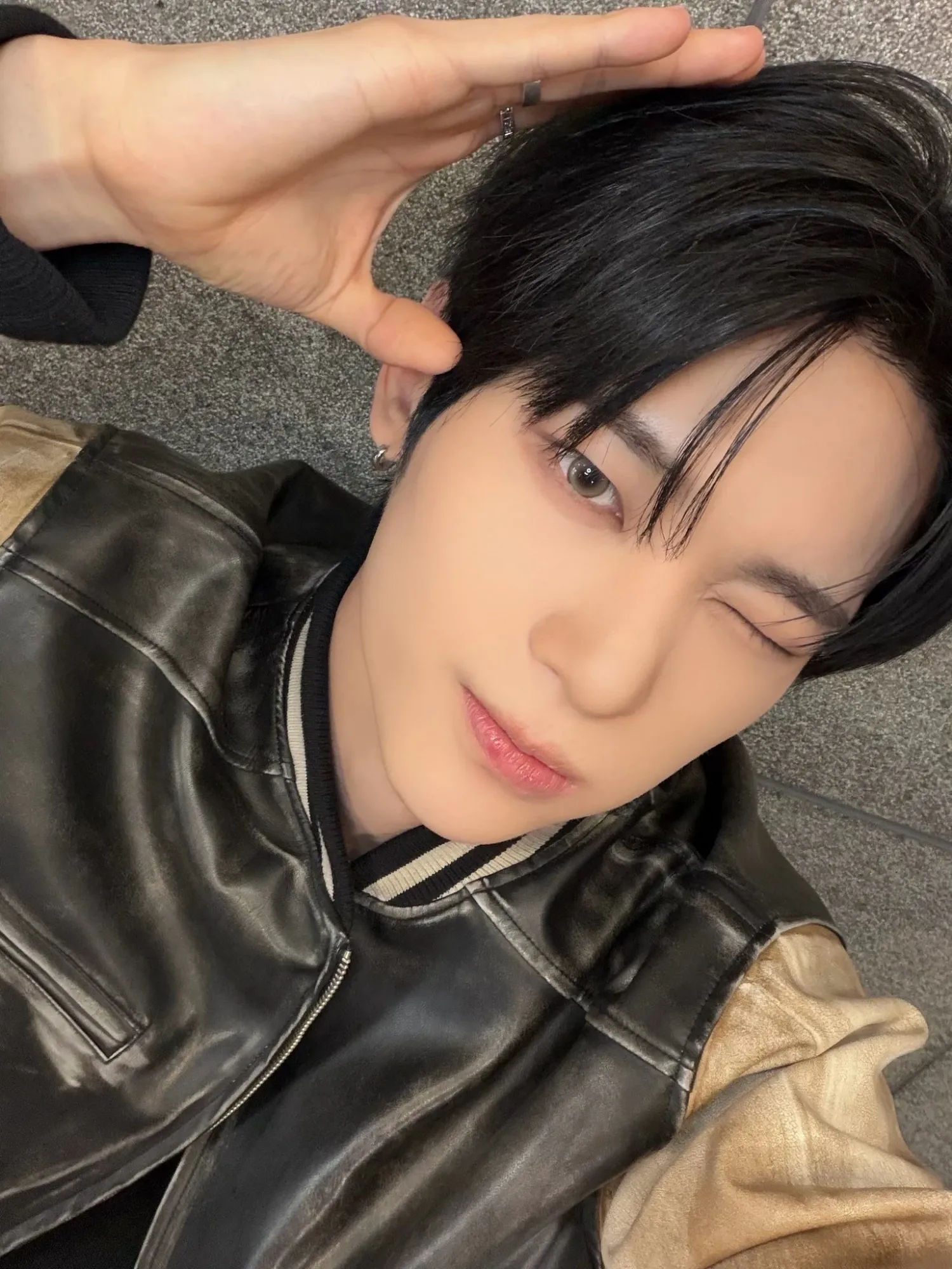 Recent activity shot of Siyun (NOWZ)