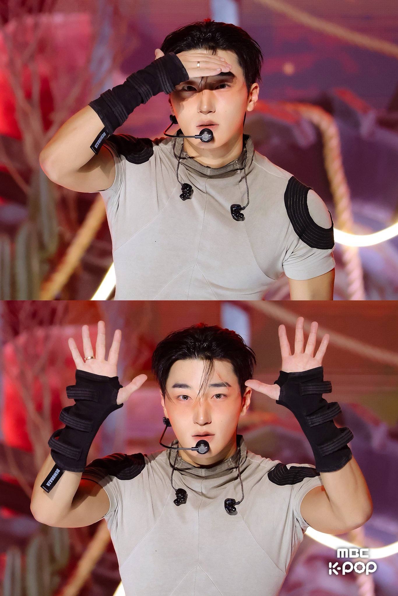 A moment captured by San (ATEEZ)'s fan