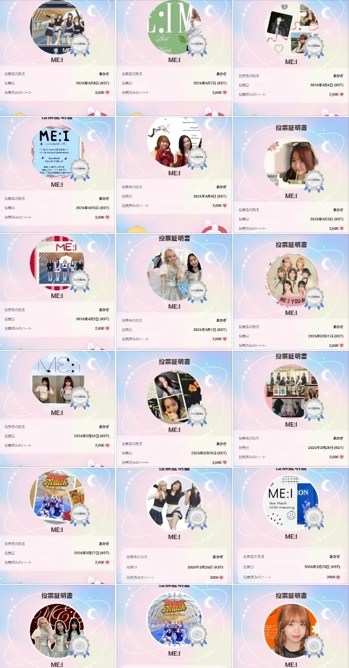 Fan-made special wallpaper for ME:I