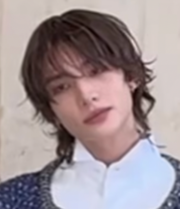 Behind-the-scenes cut of Hyunjin (Stray Kids)