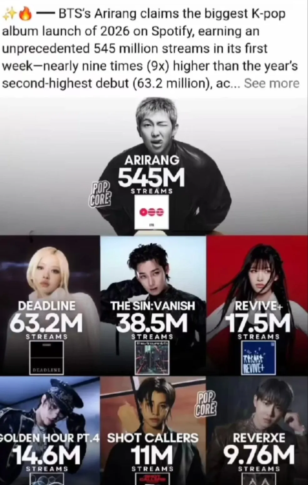 A moment captured by BTS's fan