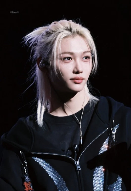 A moment captured by Felix (Stray Kids)'s fan