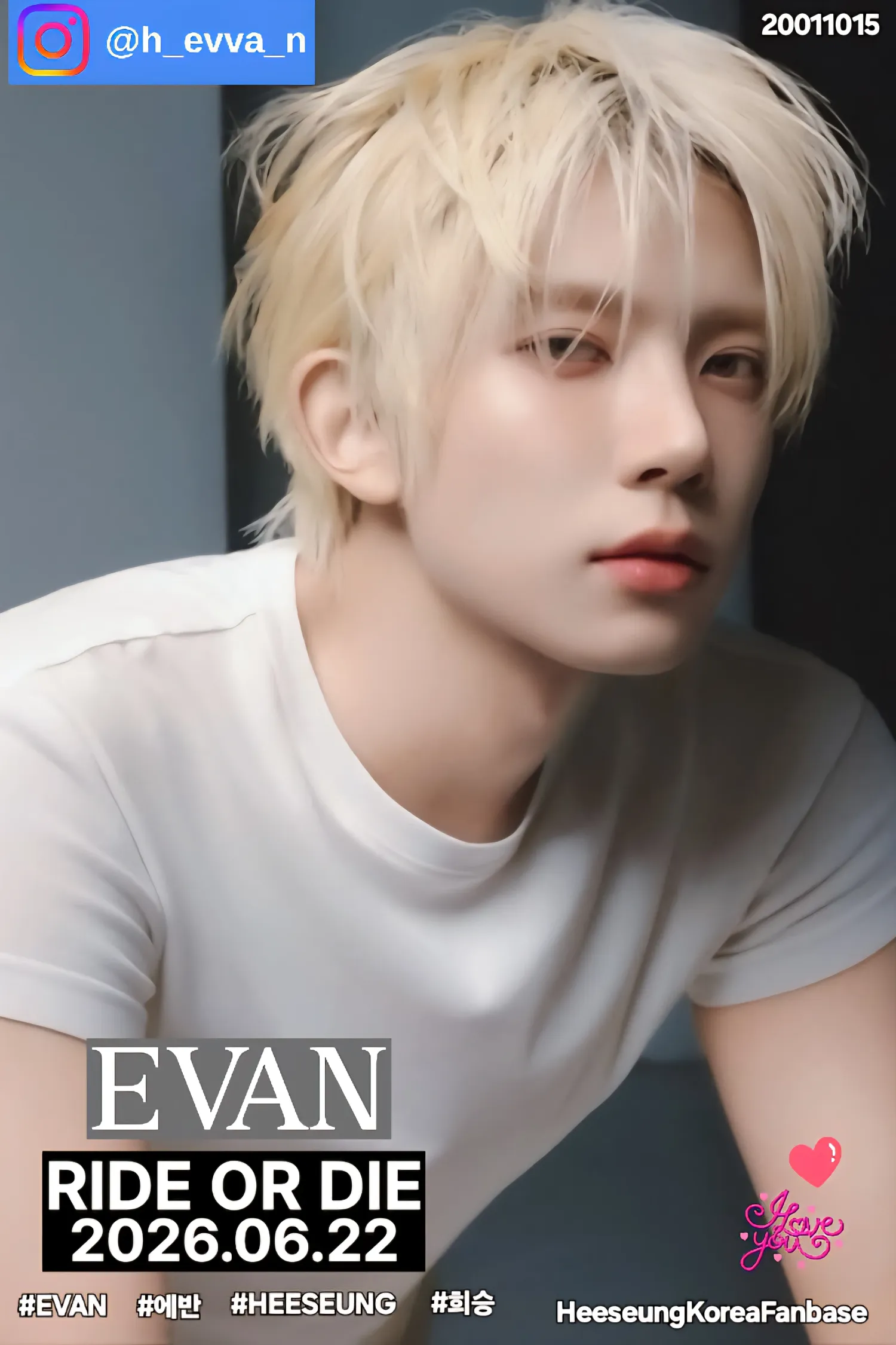 Behind-the-scenes cut of Evan