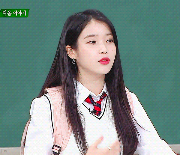 아이유의 비하인드 컷