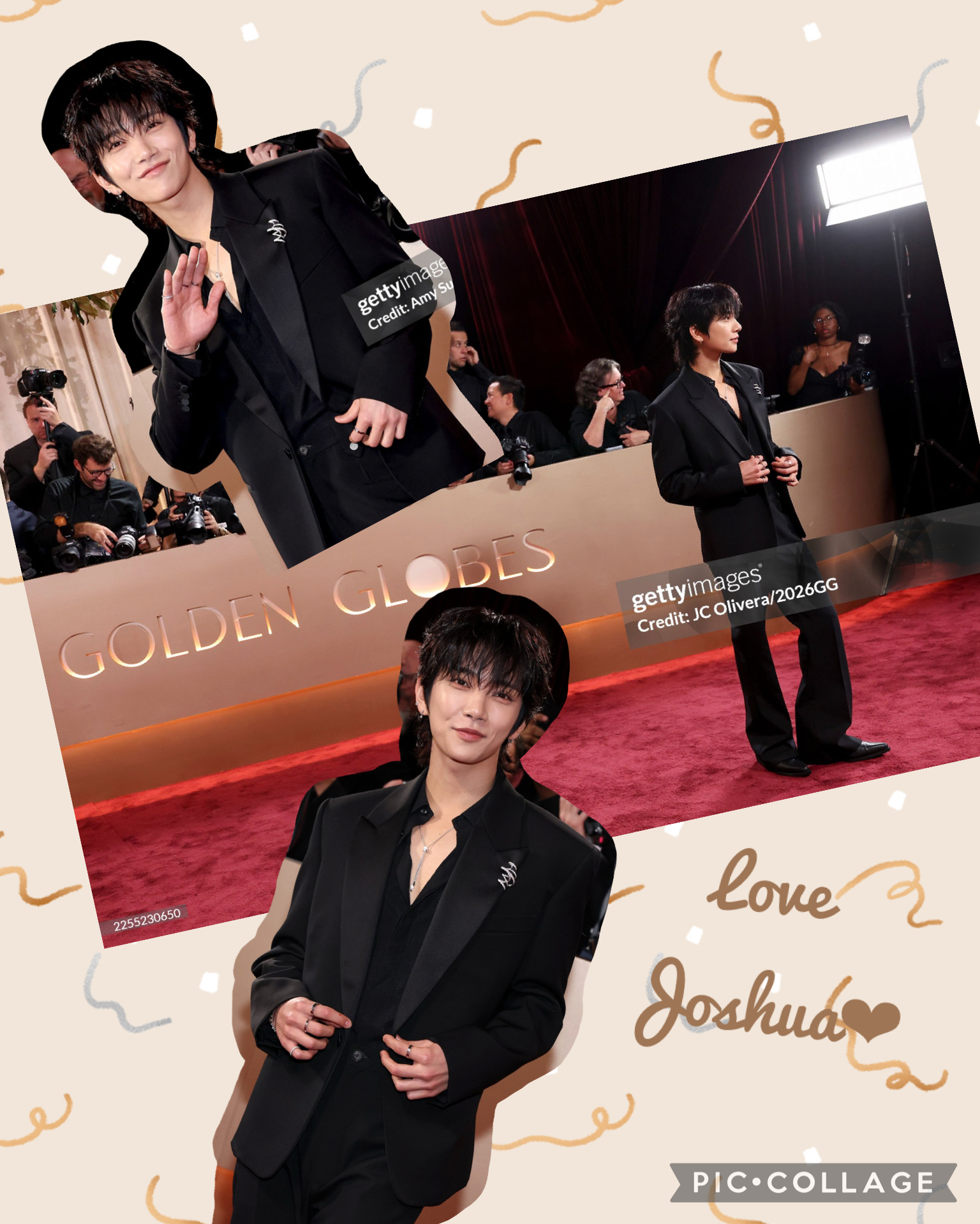 A moment captured by Joshua (SEVENTEEN)'s fan