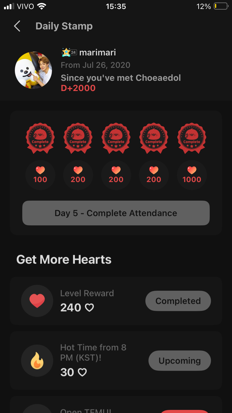 A moment captured by BTS's fan