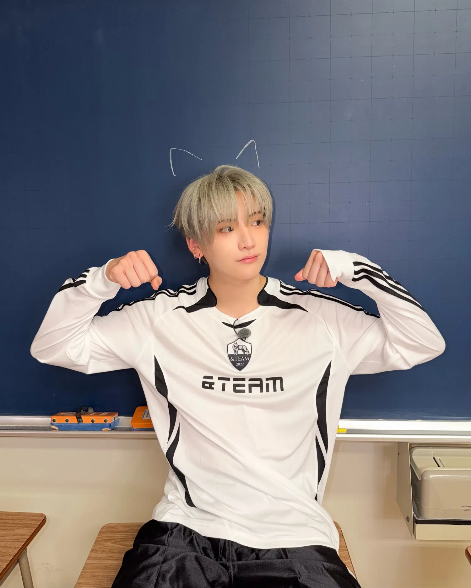 A moment captured by Yuma (&TEAM)'s fan