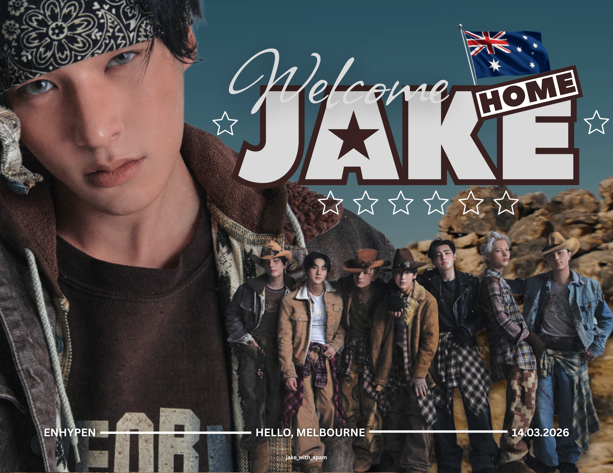 제이크 (ENHYPEN)의 비하인드 컷