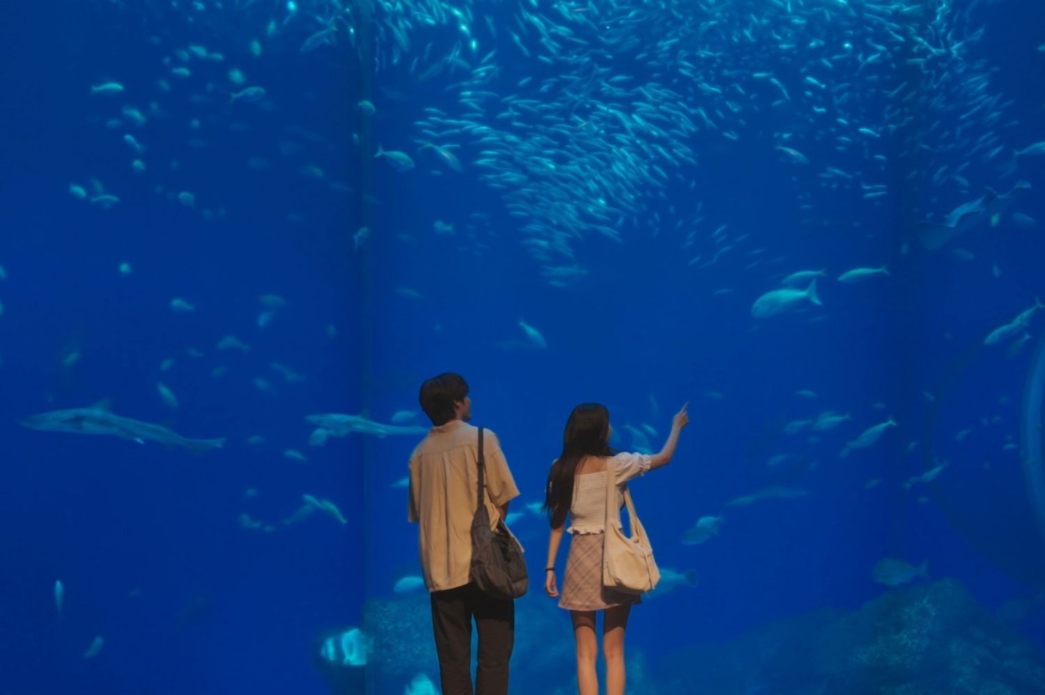 Behind-the-scenes cut of Kang Hyewon