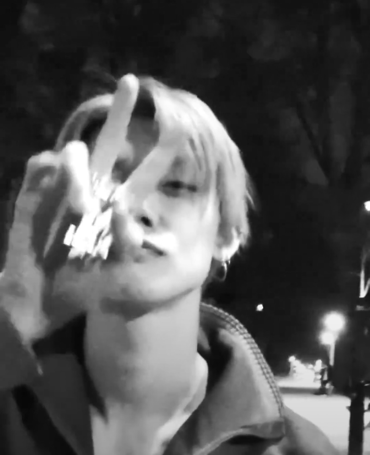 A moment captured by Yeonjun (TOMORROW X TOGETHER)'s fan