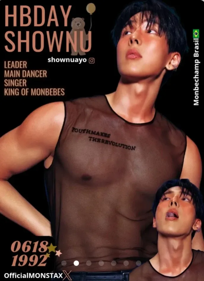Potret di balik layar Shownu (MONSTA X)