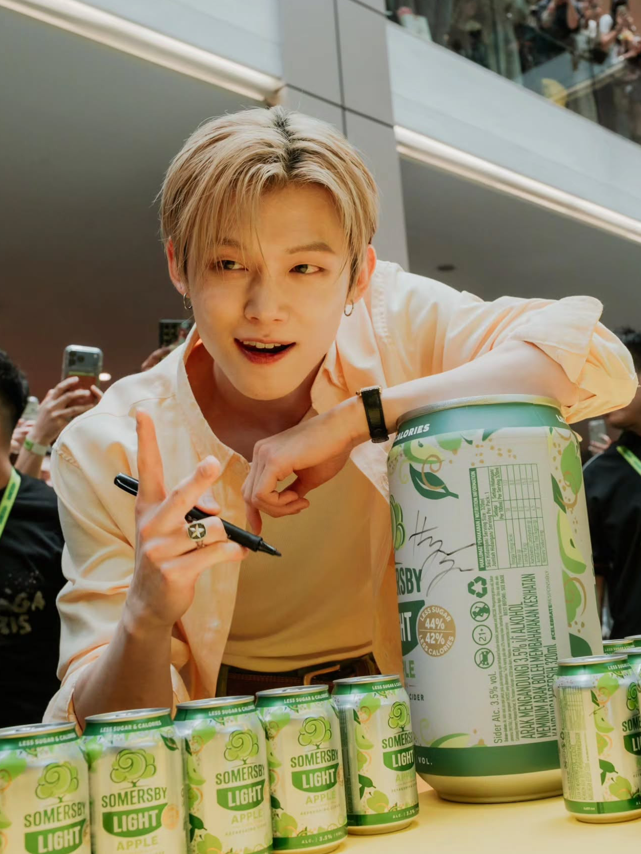 Momen yang diabadikan oleh penggemar Yeonjun (TOMORROW X TOGETHER)