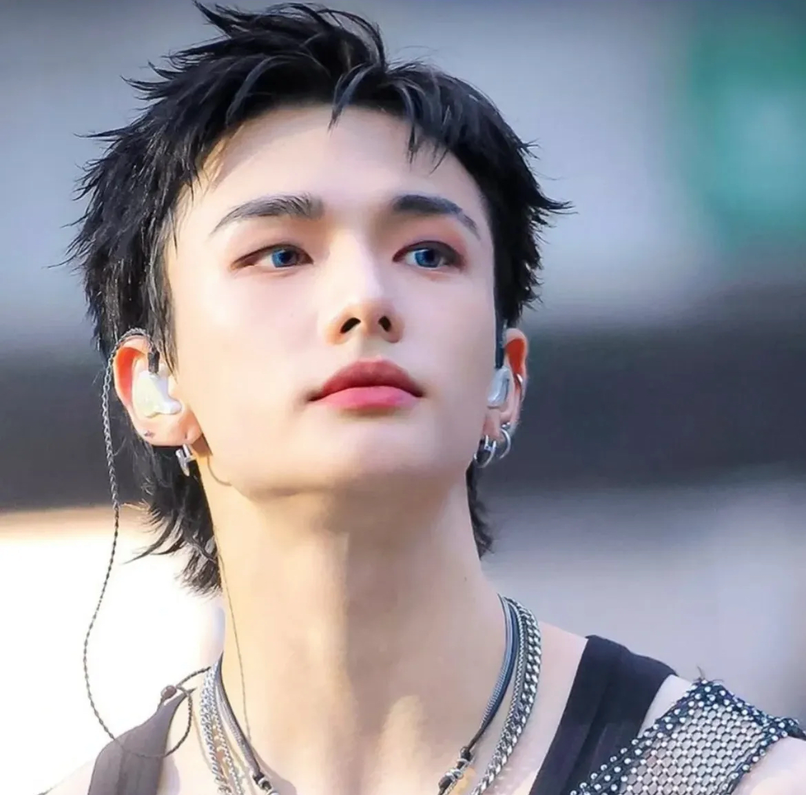 Recent activity shot of Hyunjin (Stray Kids)